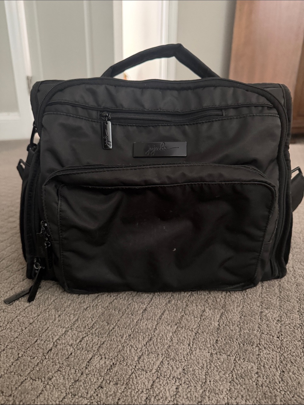 Ju-Ju-Be Black Diaper Bag